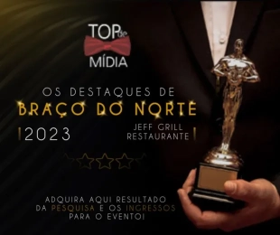 Entrega do Prêmio Top de Mídia em Braço do Norte/SC com Entrega do Oscar da Internet
