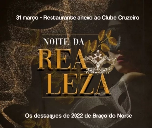 Entrega do Prêmio Top de Mídia em Braço do Norte/SC com Noite da Realeza - Baile de Máscara